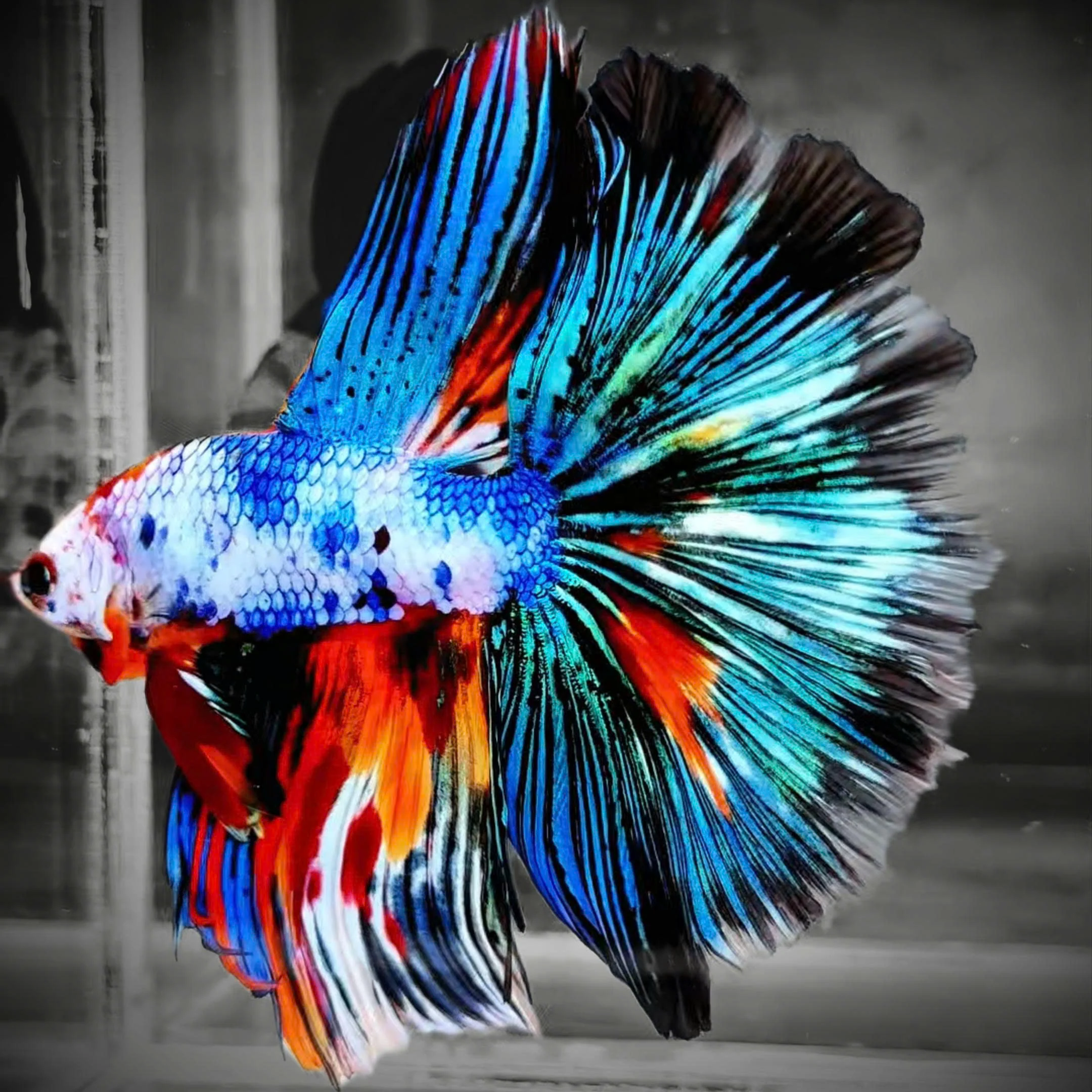 Fancy Halfmoon Male Betta Fish High Grade | Buy 4 Get 1 Free | Mystery Betta - Image 6